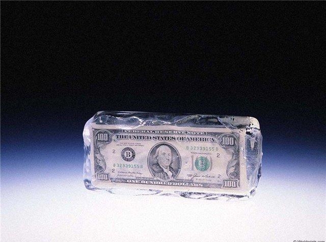 Замороженный доллар США