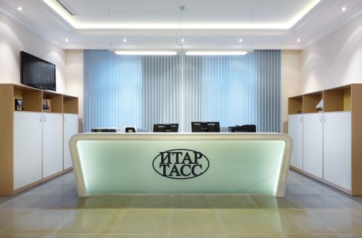 Офис информационного агентства ИТАР-ТАСС - одного из самых крупных агентств России и конкурента РИА Новости