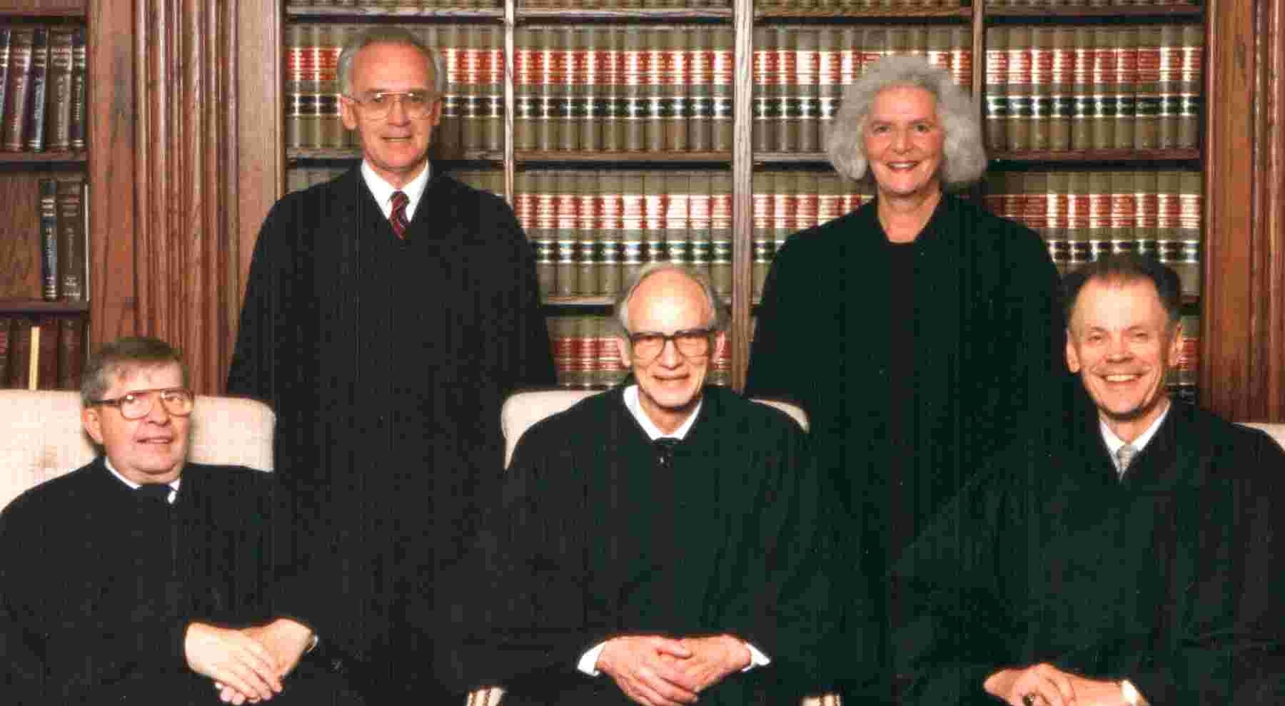 Судьи в библиотеке Верховного федерального суда США