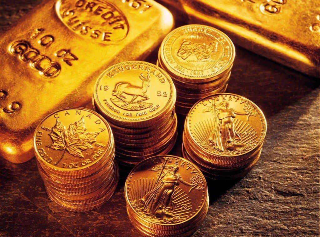 золотые слитки и монеты вес в унциях