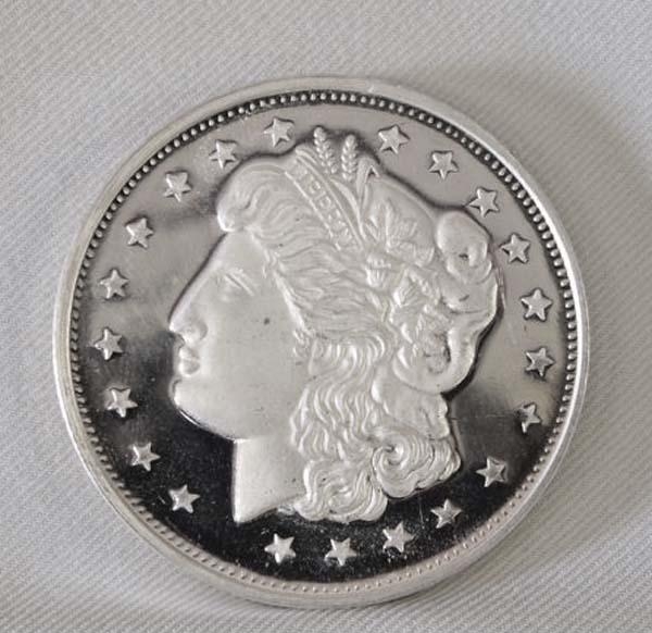 серебренная монета