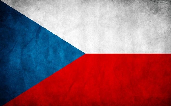 Флаг Чехии страны в ЕВС