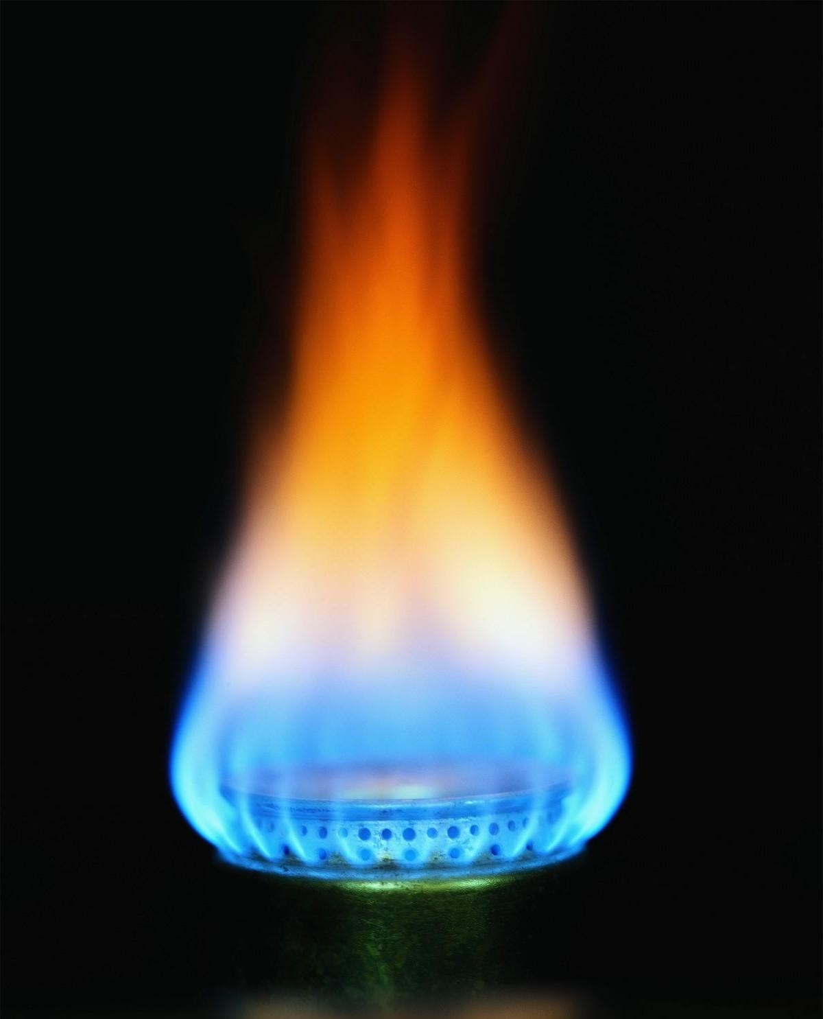 фото горящего газа