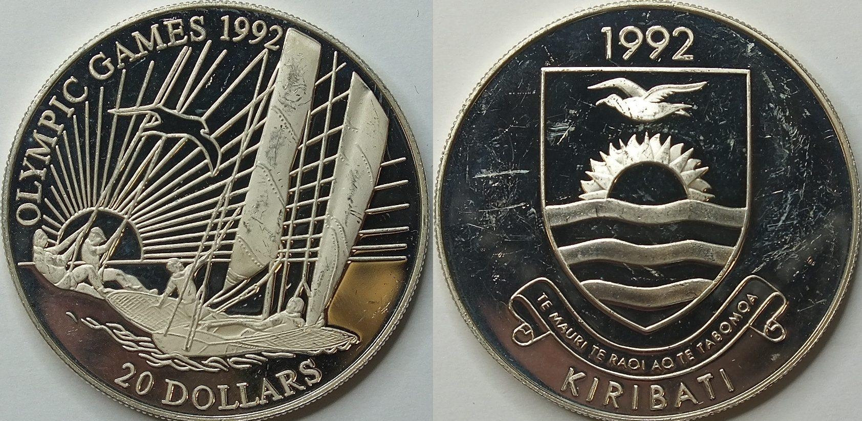 Доллар Кирибати монеты