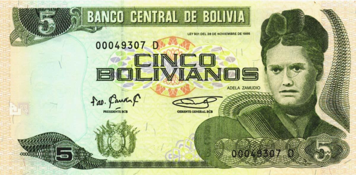 Боливиано - национальная валюта Боливии