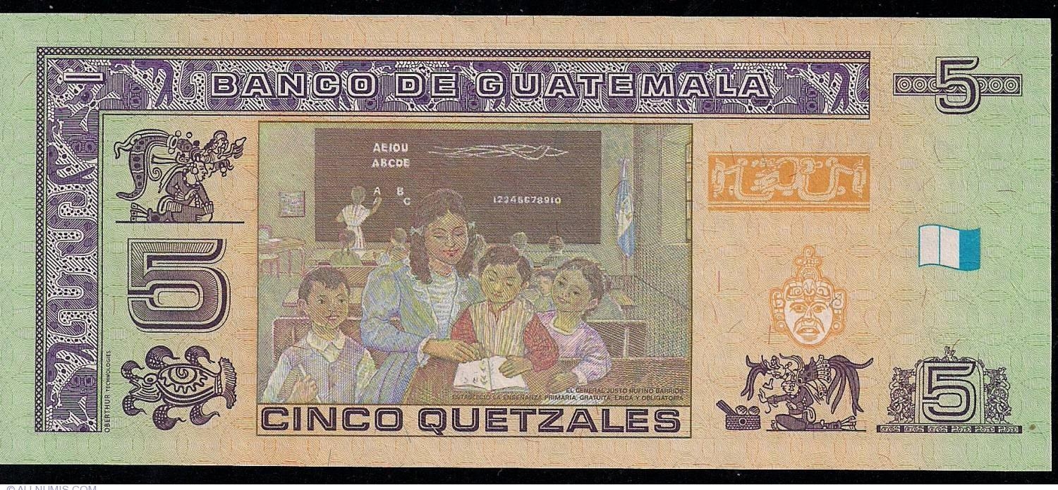 Кетсаль - национальная валюта Гватемалы