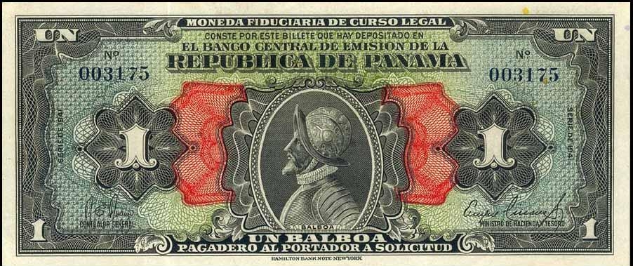 Бальбоа - национальная валюта Панамы