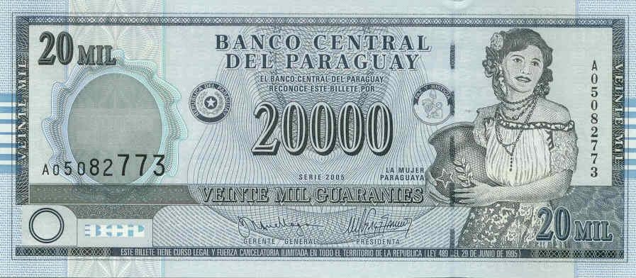 Гуарани - национальная валюта Парагвая
