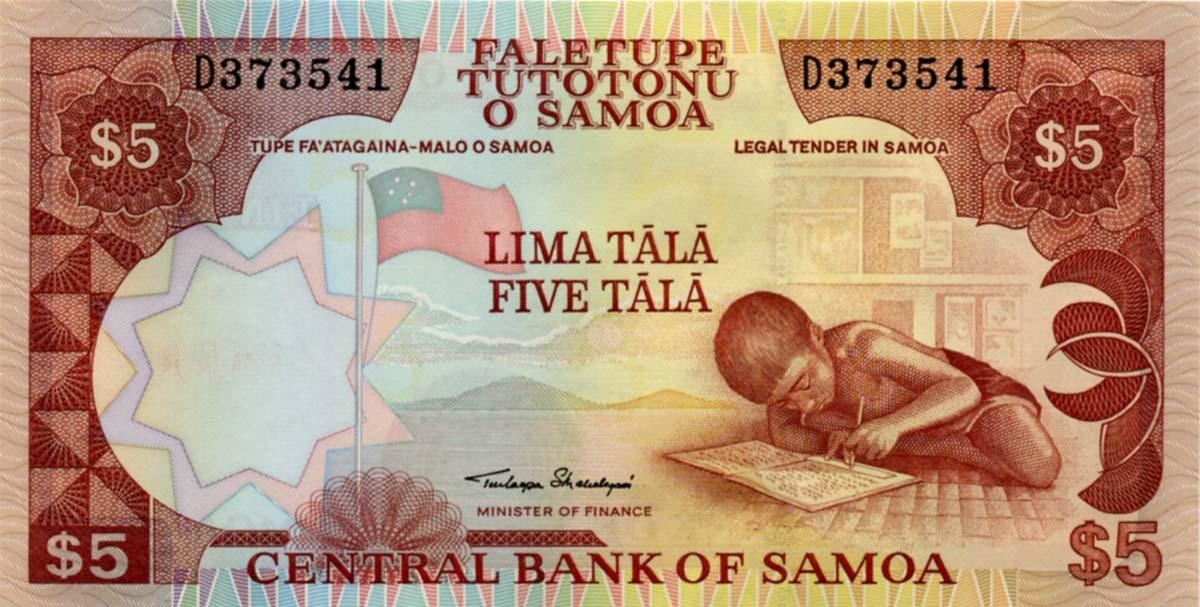 Тала - национальная валюта Самоа