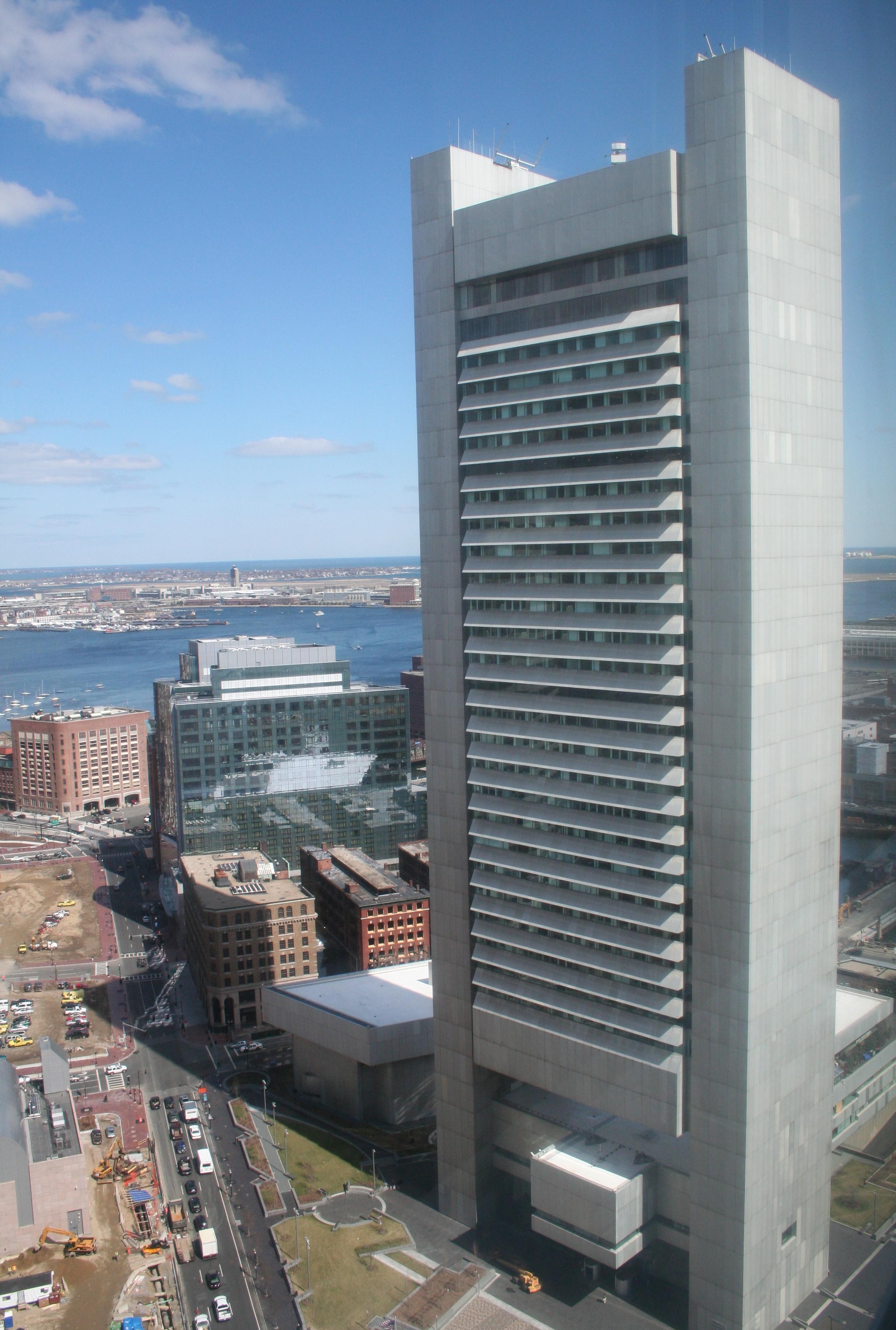 Федеральный Резервный Банк Здание в Центре Бостона
