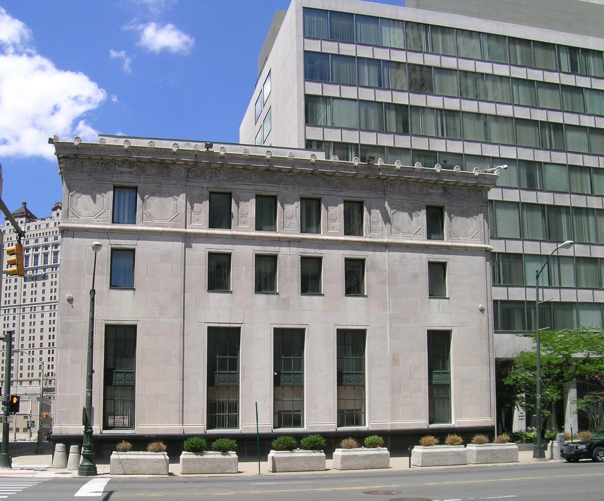 Здание филиала Федерального резервного банка Чикаго в Детройте