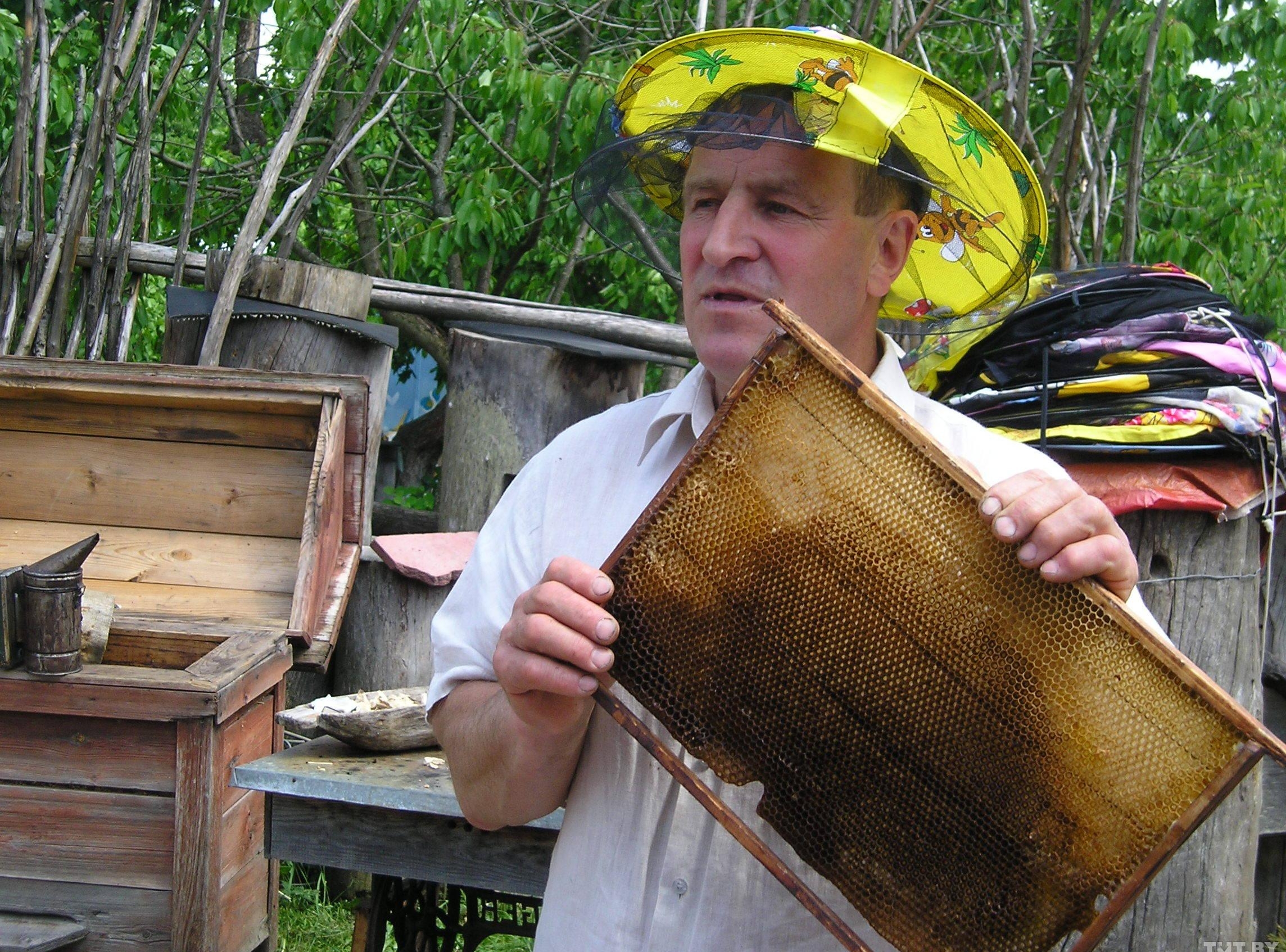 Пчеловод в деревне