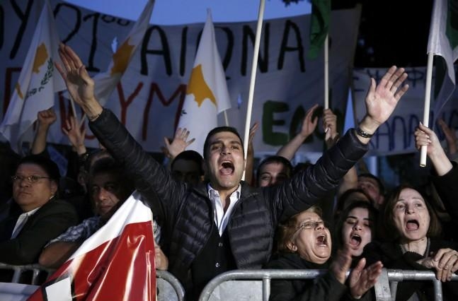 Протесты на Кипре