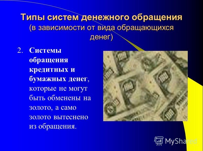 Кредитно-денежное обращение