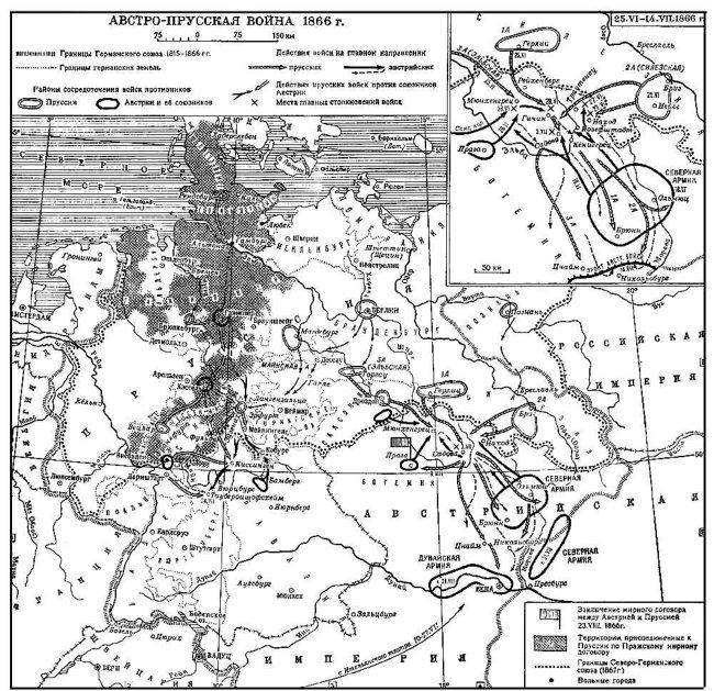 Австро-прусская война 1866 