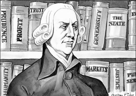 Адам Смит - известный английский экономист
