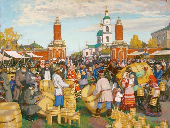 Традиционная российская ярмарка