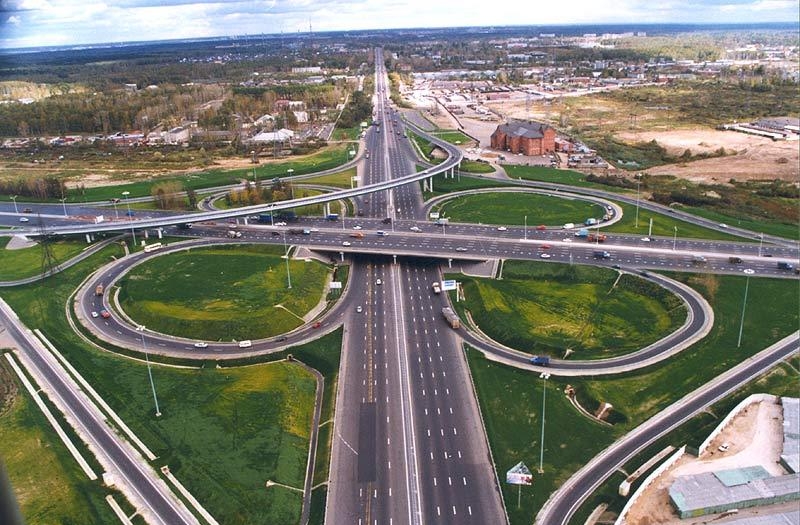 Строительство нового выхода на Московскую кольцевую автомобильную дорогу федеральной трассы М-1 Москва-Минск