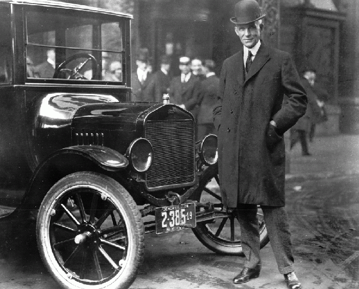 Генри Форд изобрел автомобиль