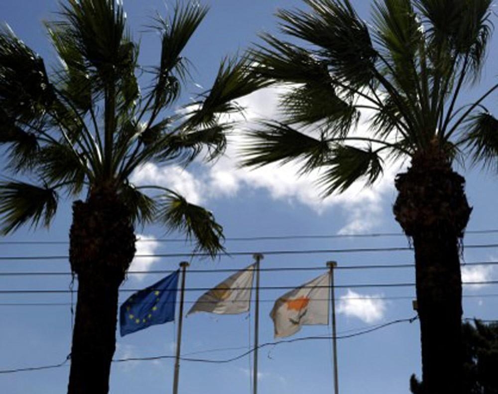 Флаг ЕС на Кипре