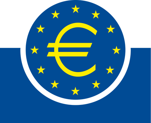 Центральный европейский банк логотип