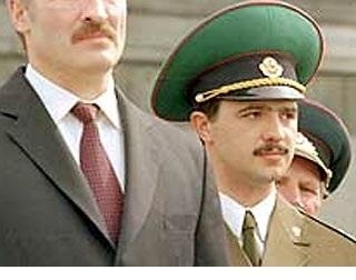 Молодой Виктор Лукашенко