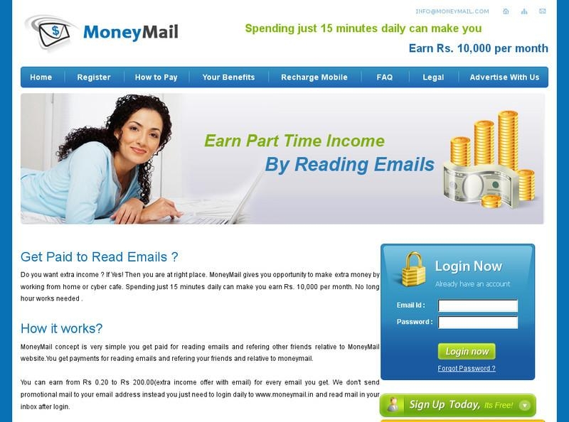 использование системы MoneyMail