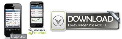 Торговая платформа FOREXTrader Pro для мобильного устройства