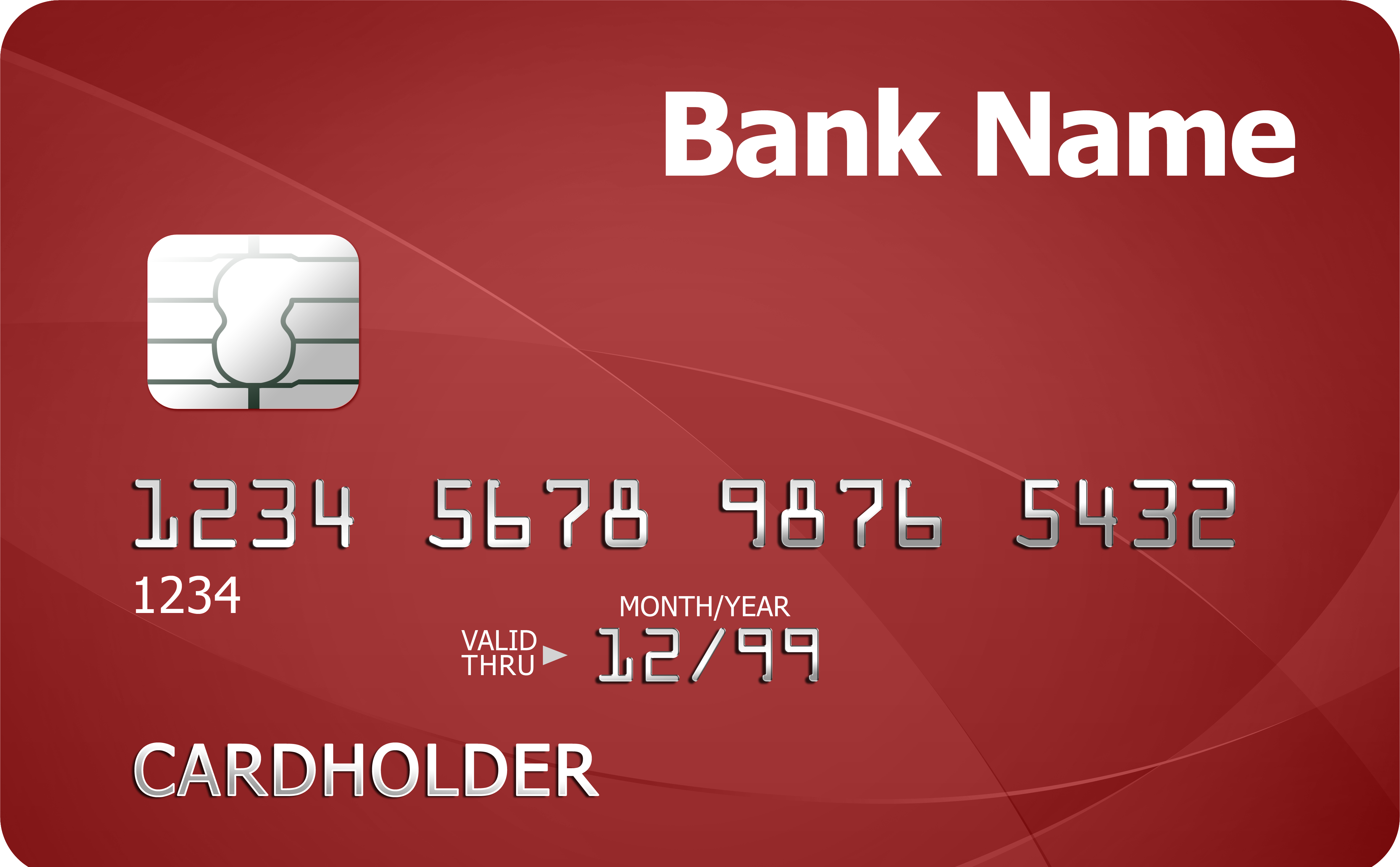 банковская карточка с подписью