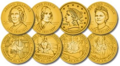 чеканка золотой монеты