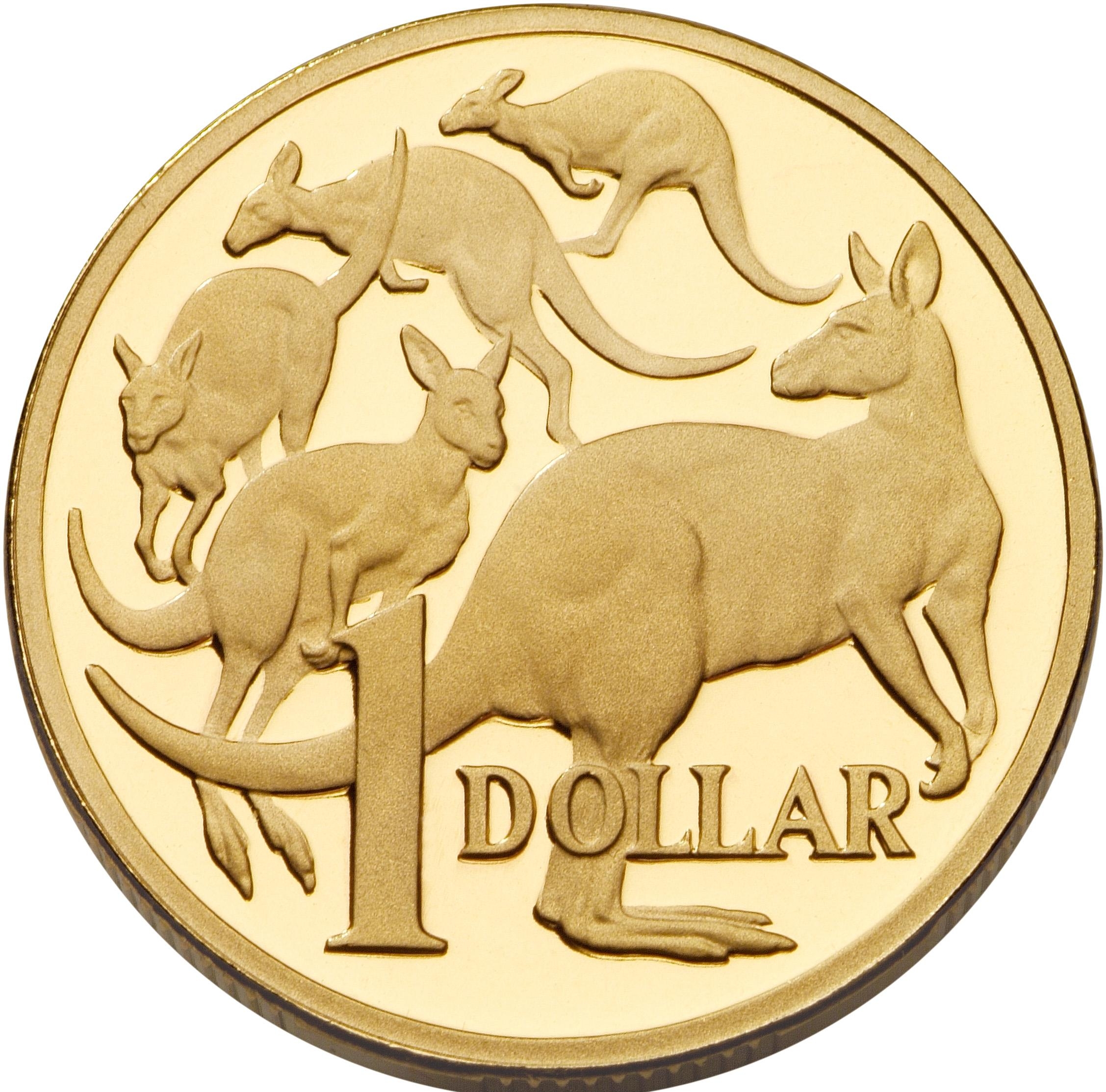 Монета австралийского доллара