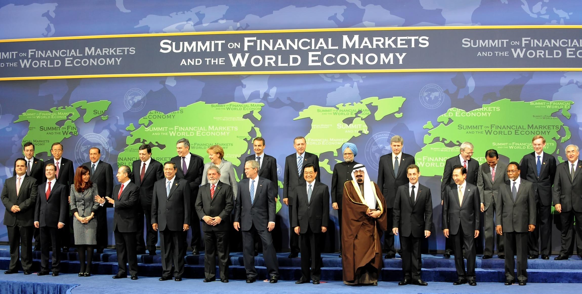 Антикризисный саммит стран Большой двадцатки (G20) проведенного 14-15 ноября 2008 года в Вашингтоне, округ Колумбия