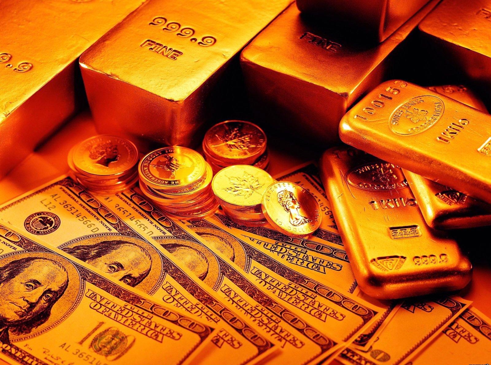 обмен золота на доллары