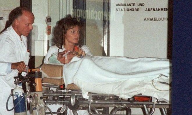 Вольфганг шойбле после покушения, в больнице