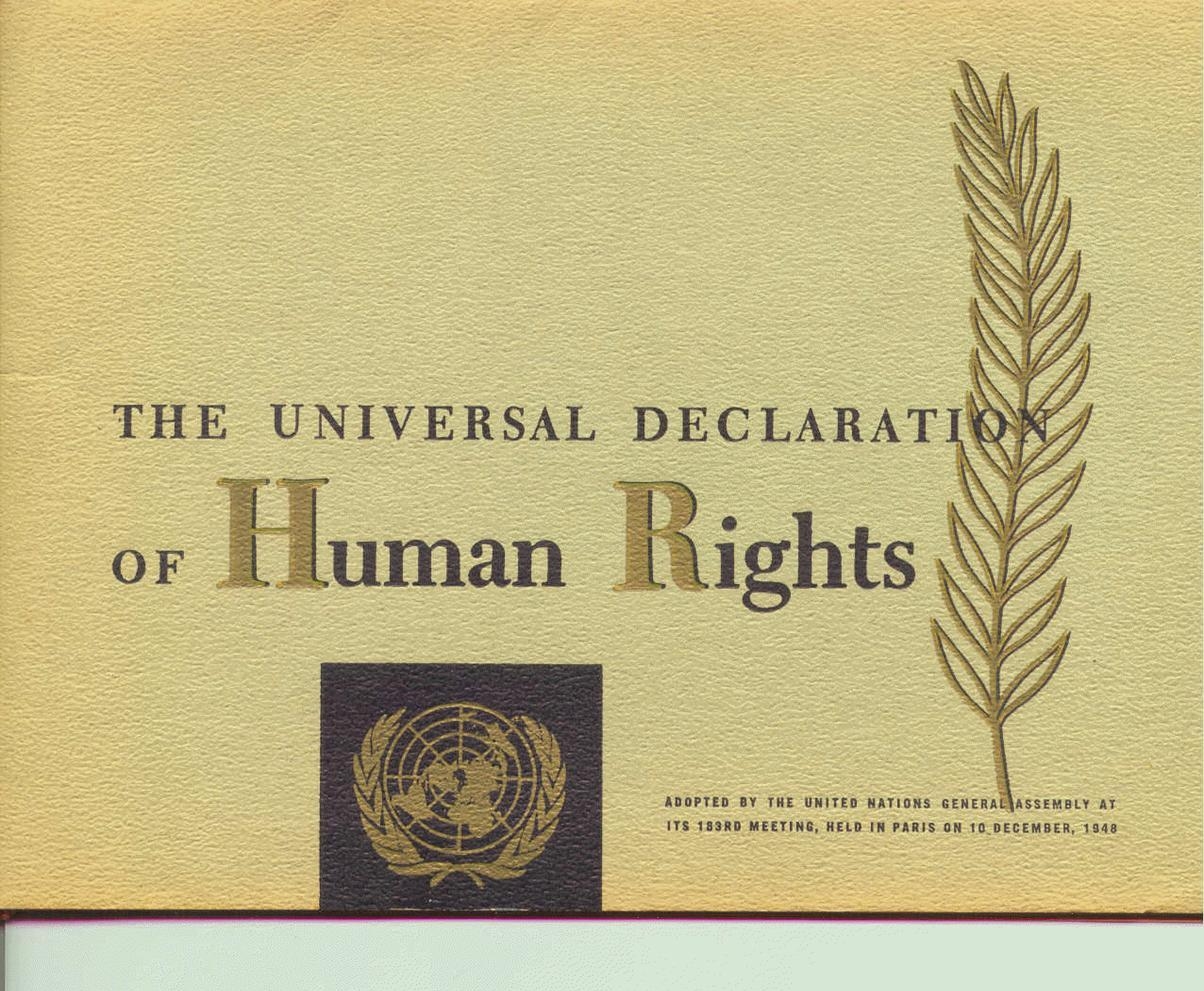 Декларация прав человека фото обложки
