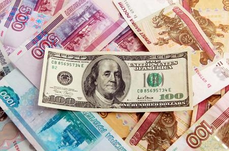 Вытеснение рубля долларом
