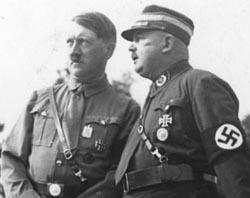 Адолф Гитлер и Эрнст Рём