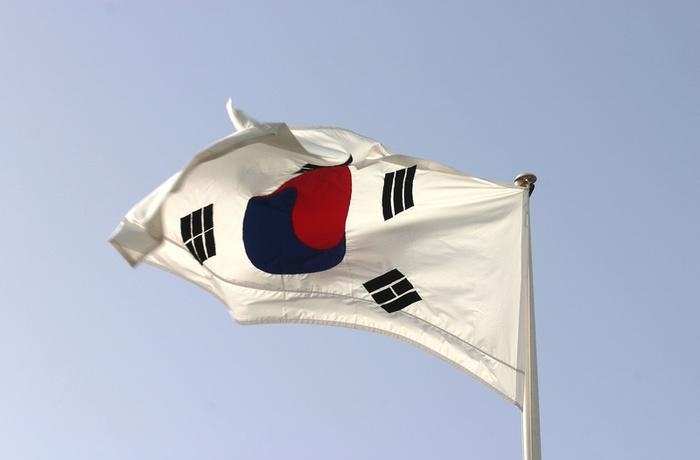 флаг республики корея