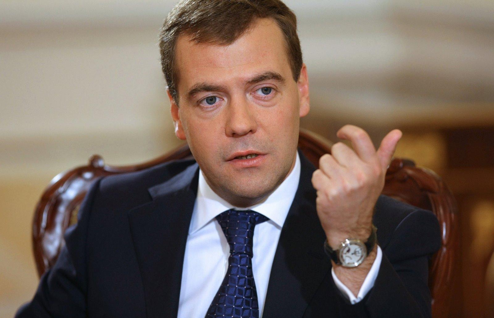 Дмитрий Медведев 3-й президент Российской Федерации