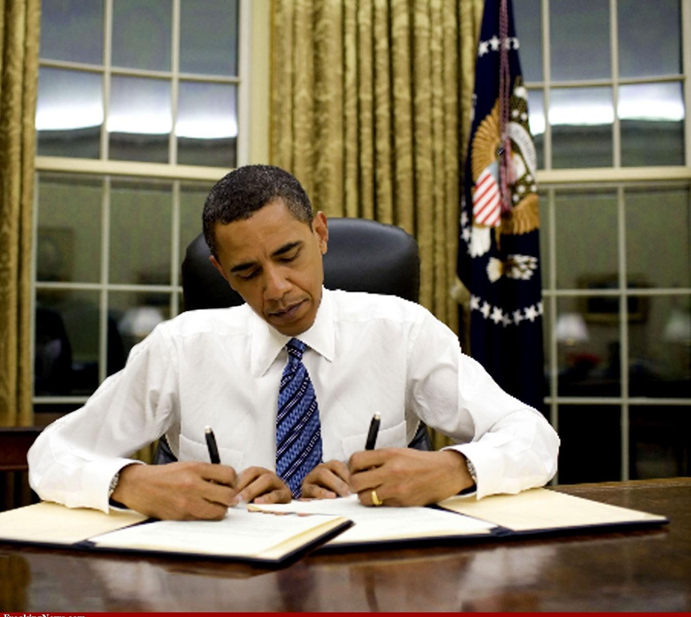 Обама автор многих законопроектов