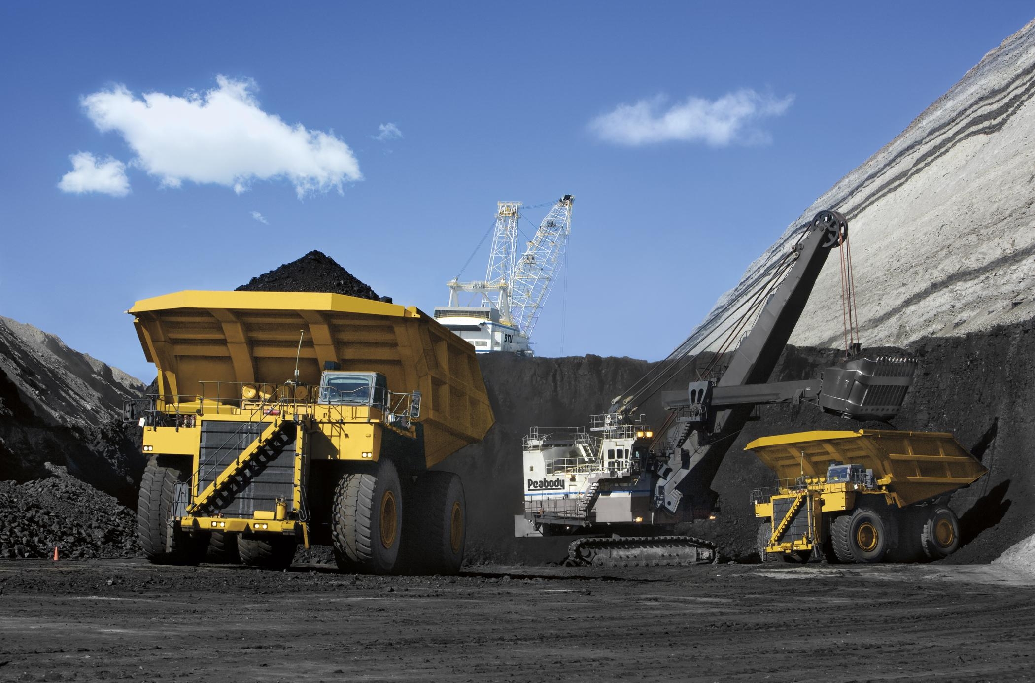 развитие угольной промышленности