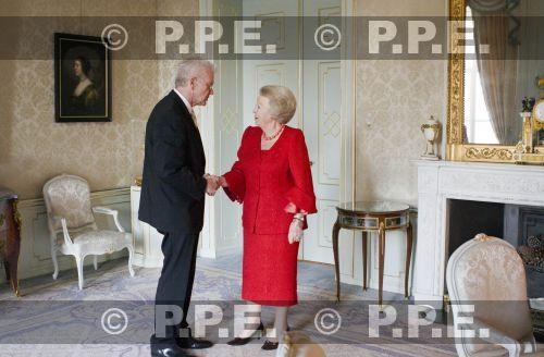 Королева Беатрикс приняла президента Бундесрата Германии