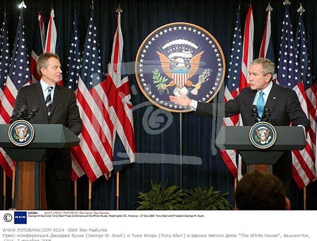 4.9 Пресс-конференция Джорджа Буша и Тони Блэра 