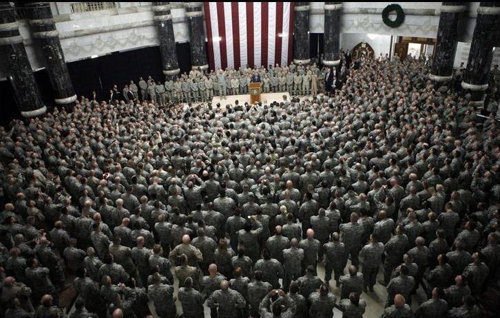 6.9 Выступление Дж.Буша перед солдатами в Ираке
