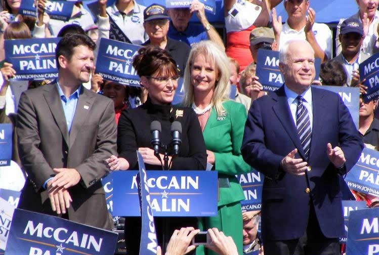 6.2 Маккейн и Палин в предвиборном туре