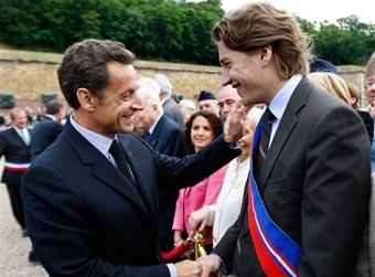 1.13 Николя Саркози с сыном Жаном