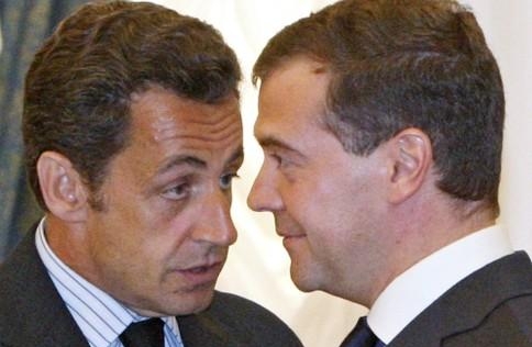 8.6 Николя Саркози близко познакомился с Дмитрием Медведевым.