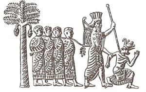 9.3 Персидский царь Камбис, берущий в плен фараона Псамметиха III
