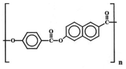 14.1. Типичная структура жидкокристаллического полимера-Ticona