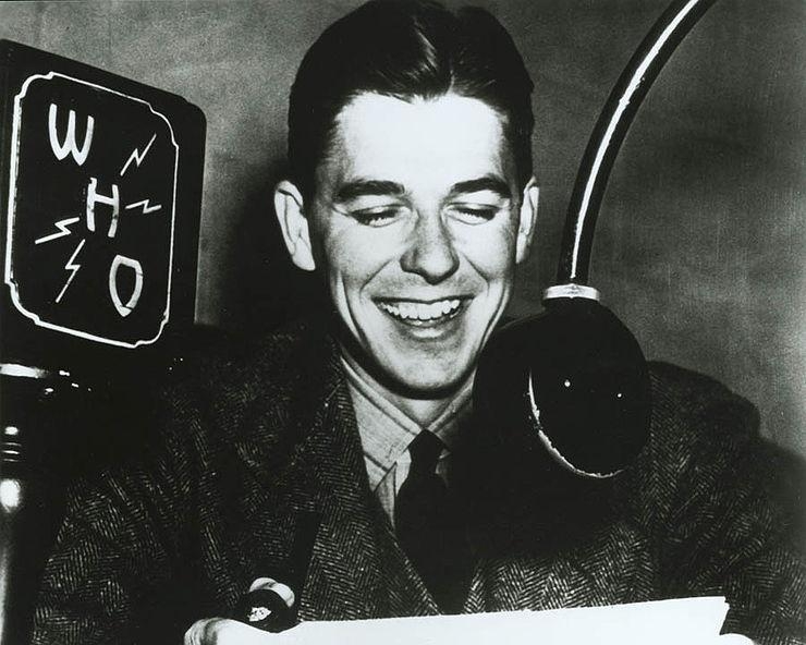2.2 Р.Рейган на радио 1934-37